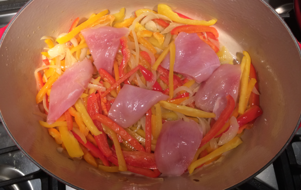 Chicken Peperonata - With chicken