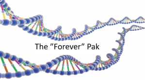 Welcome to The Forever Pak