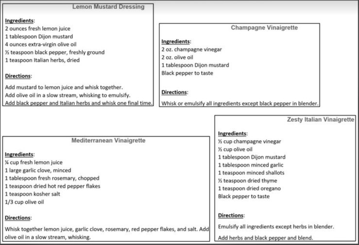 Salad Dressings